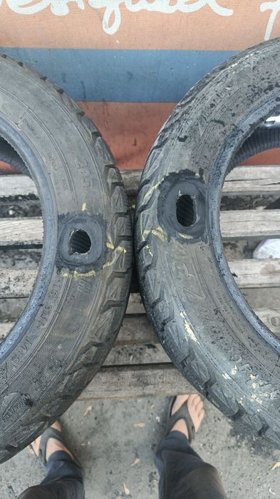 Ремонт шин. Вулканизация шин. Удаление гуль и боковых порезов