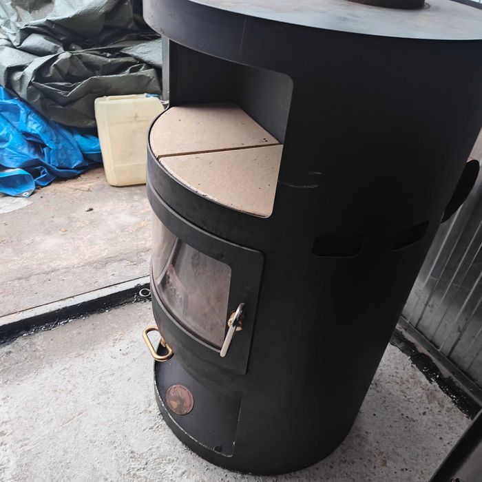 Kominek piec koza  żeliwny z Norwegii Jotul Scan Morso stylowy