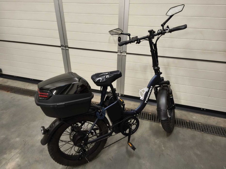 Touroll S2 Bicicleta Elétrica 650w 25km/h 15ah 48v