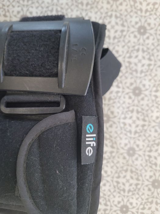 Orteza stopowo-goleniowa, skręcenie kostki, but, gips L/XL