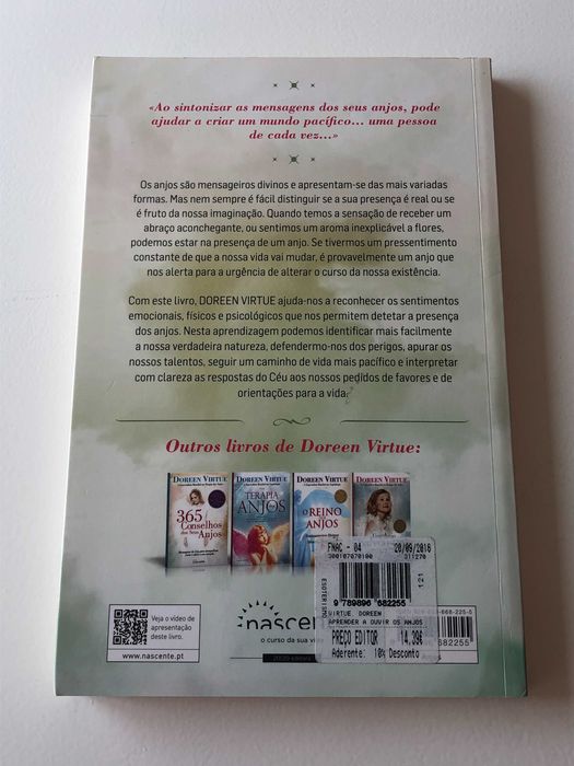 Doreen virtue - Aprender a ouvir os anjos - LIVRO