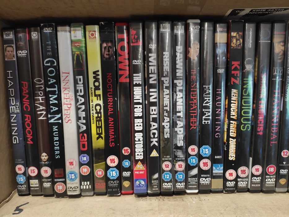 DVD English на английском/англійській двд