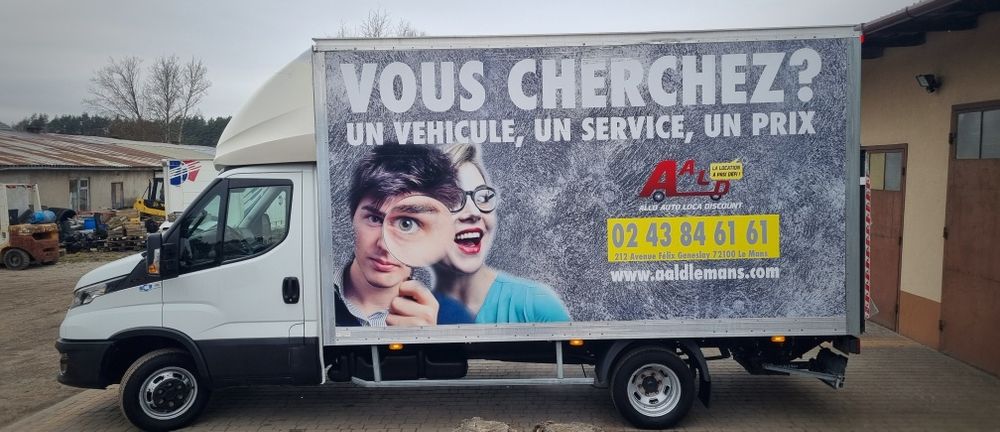 Iveco Daily 35c16 3.0  / Lift / kontener z windą