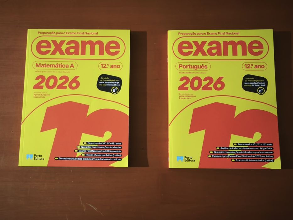 Livros de exames 12 ano