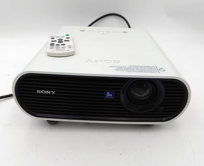 Projektor Multimedialny SONY VPL-EX7 3LCD XGA 2000 ANSI + Pilot