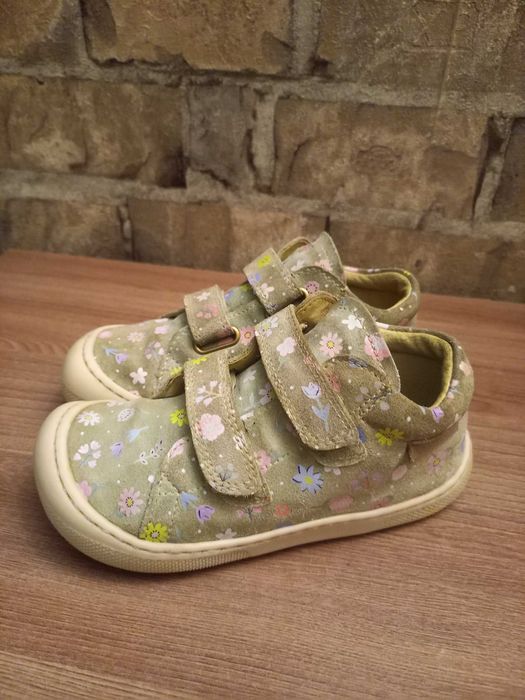 Босоногая обувь.Naturino Barefoot Shoes in Leather mint р. 26