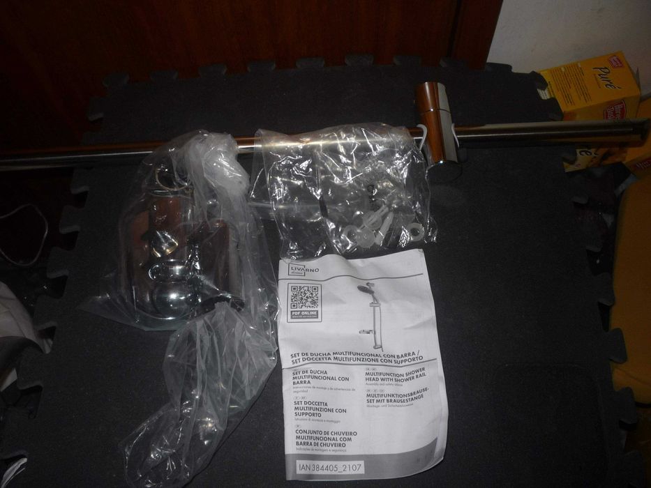 Conjunto de Chuveiro: 2 euros