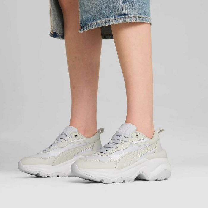 США‼️Кроссовки Puma Cilia Wedge Suede X-Ray (36р по 42р) (393915-10)