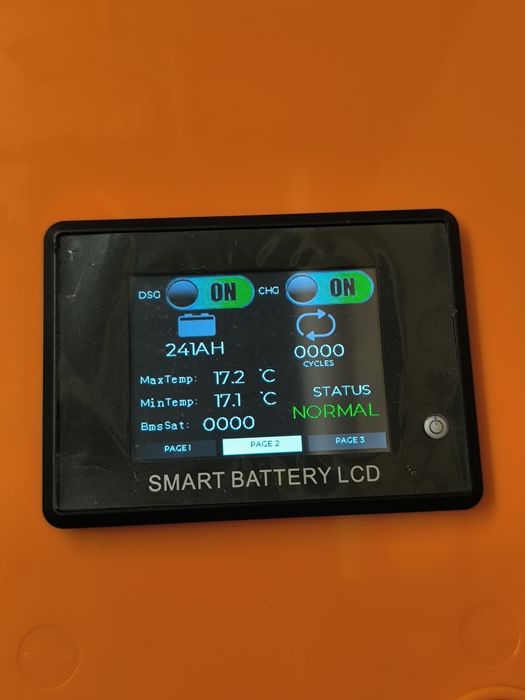 Akumulator lifepo4 12v 300ah Smart BMS kamper