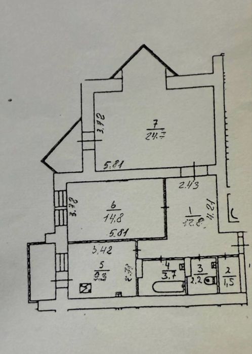 2-rooms apartment apartment by the address st. Bulv Verkhovnogo Soveta (area 71,5 m²) - Atlanta.ua - photo 12