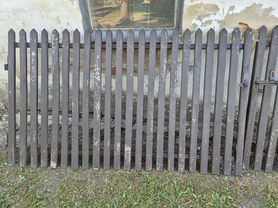 Brama wjazdową z furtką