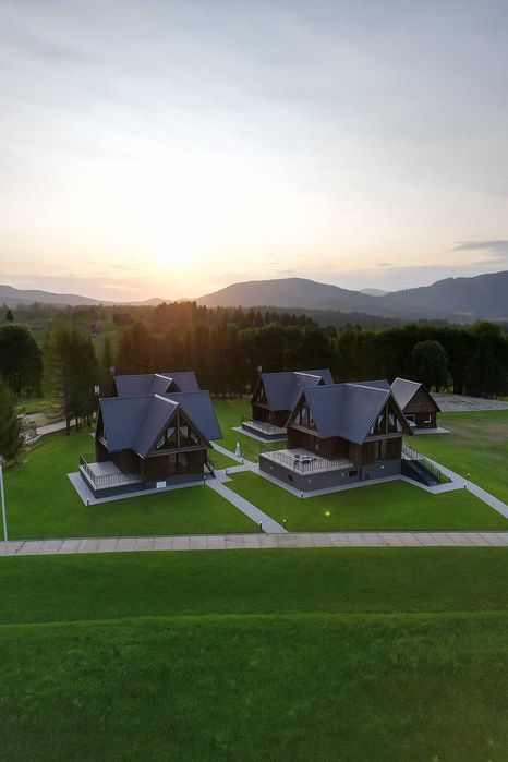 Wypocznij w Grzesznych Chatkach - Domki z Jacuzzi-Smerek-Bieszczady
