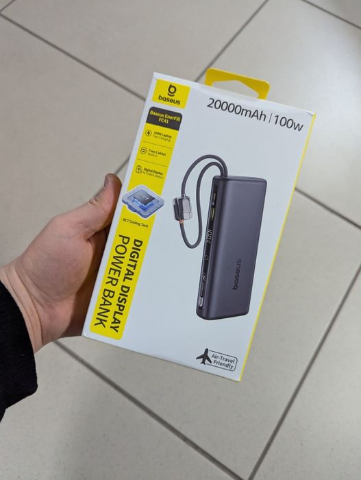 Павербанк Baseus 20000mAh 100W EnerFill Fc41 Digital Display QC