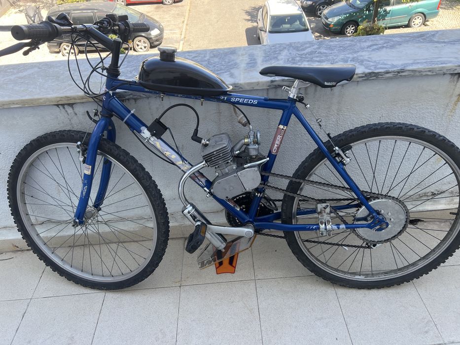 Bicicleta a motor 80cc
