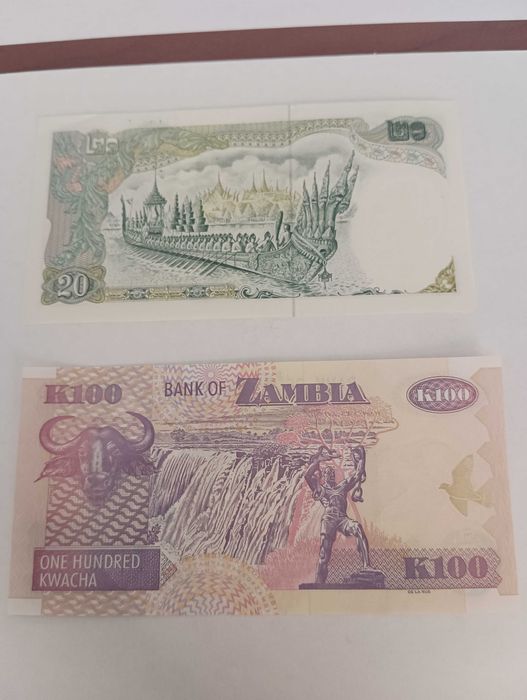 Nota da Tailândia e da Zâmbia não circuladas