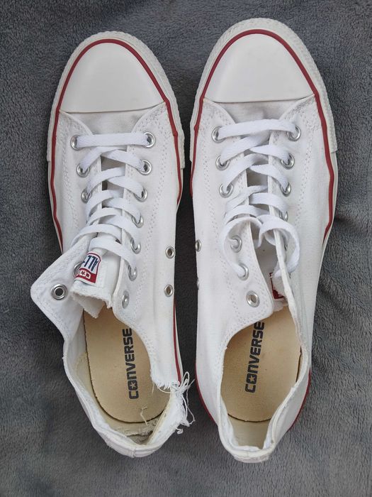 Converse All Star trampki białe r. 45