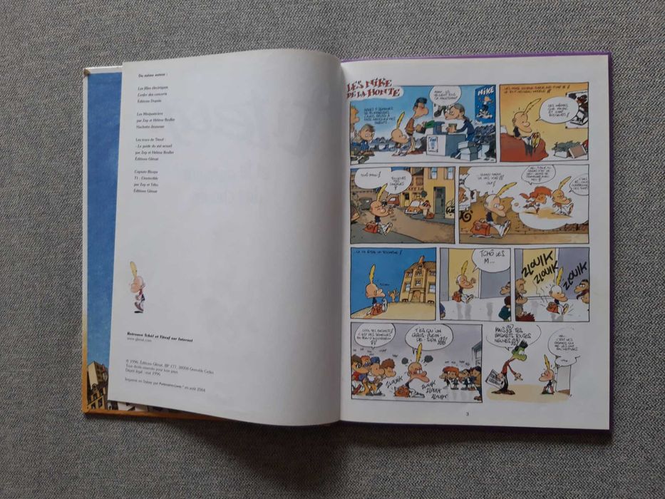 BD Titeuf "et le derrière des choses" de ZEP