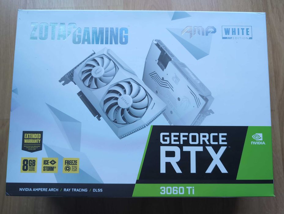 Placa gráfica Zotac 3060 Ti Amp White 8GB