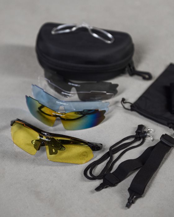 Окуляри тактичні захисні у чохлі