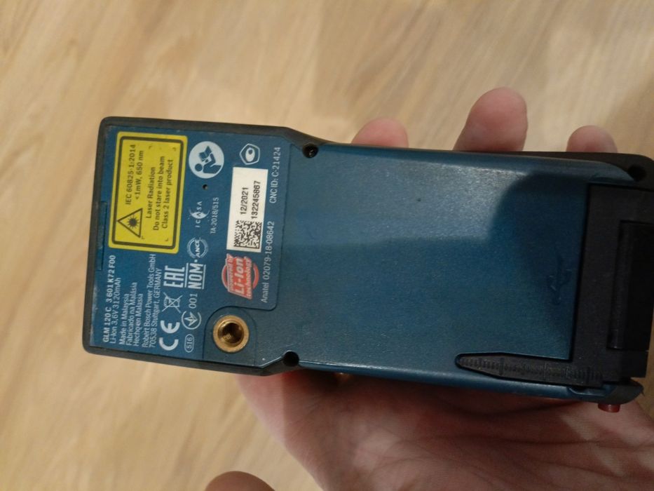 Dalmierz laserowy Bosch GLM 120 C Professional