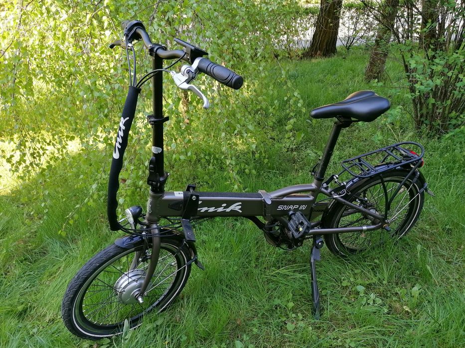 Rower elektryczny SNAP IN skladany