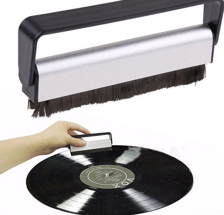 Escova de limpeza discos de Vinil