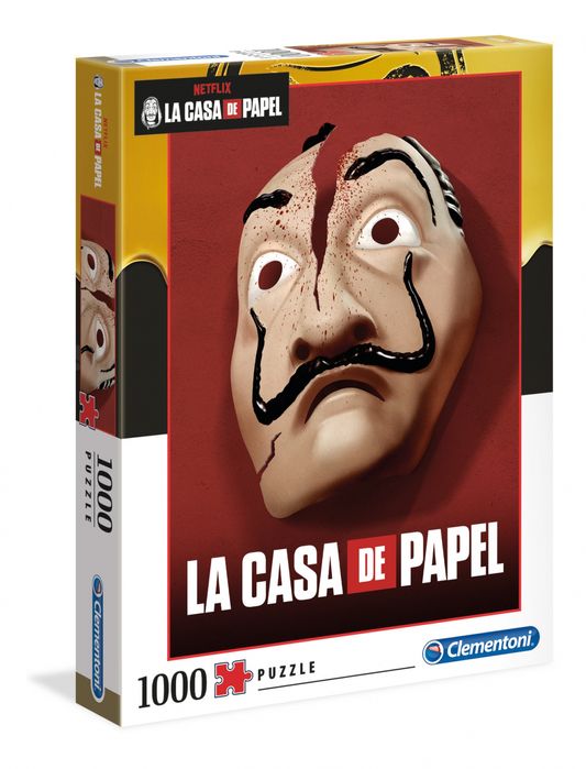 Puzzle 1000 El La Casa De Papel Dom z Papieru