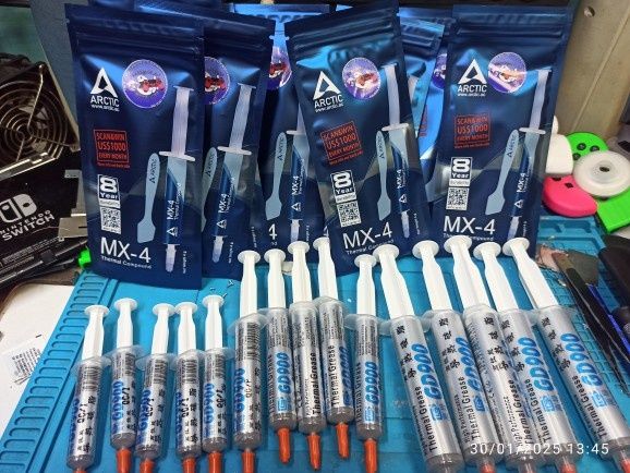 Термопаста Arctic MX-6 MX-7 MX-4 FEHONDA M-12 WB-4 ZF-12 MX4 MX6 MX7