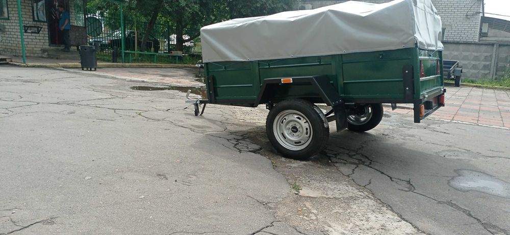 Усиленный автомобильный прицеп от производителя.