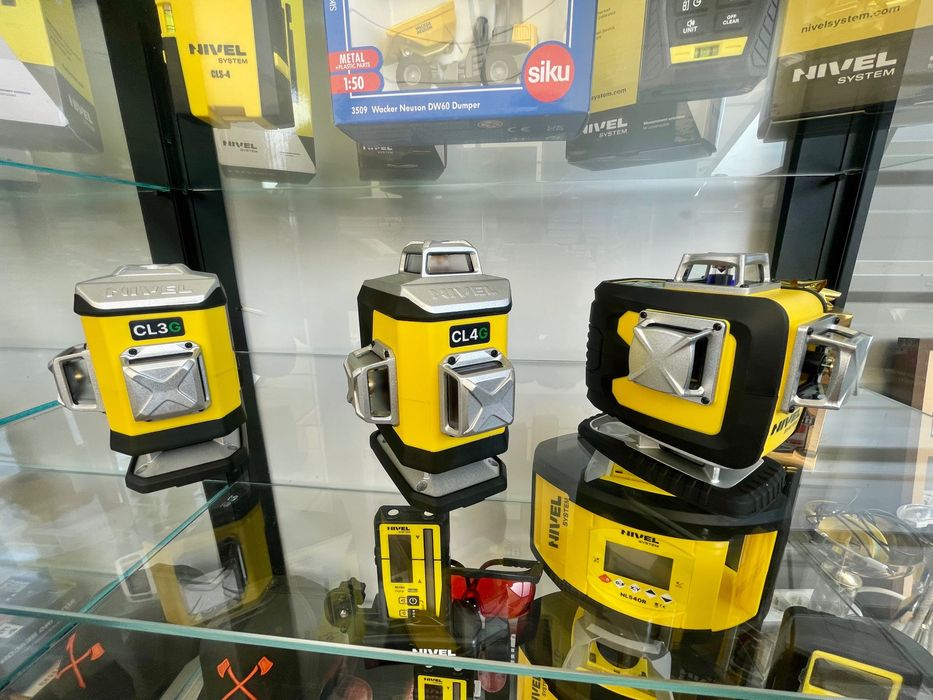 NIVEL SYSTEM Laser krzyżowy CL3G nowy FV Gwarancja 24m zielony