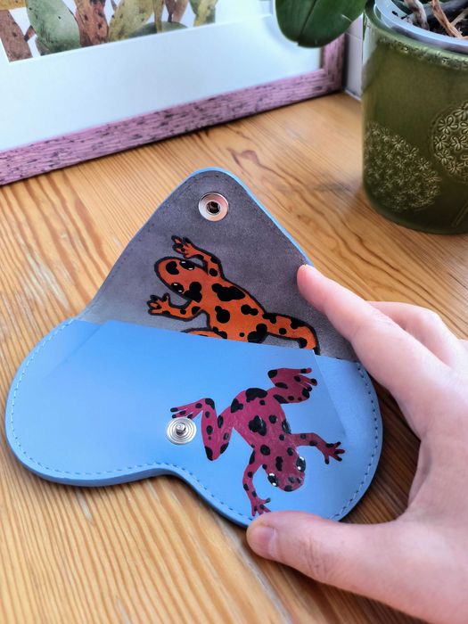 Шкіряний футляр для окулярів