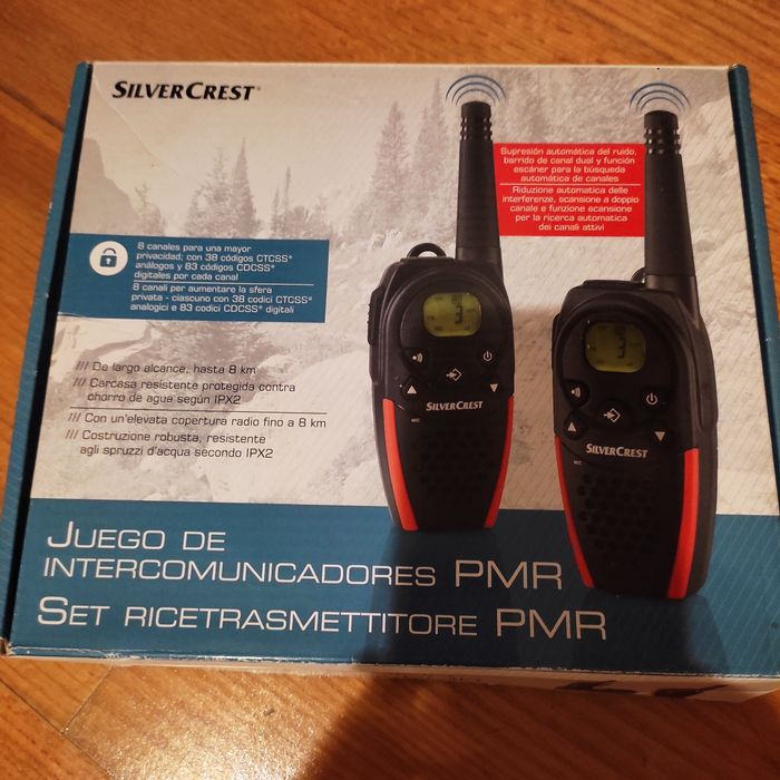 Walkie talkie silvercrest64586356194563121