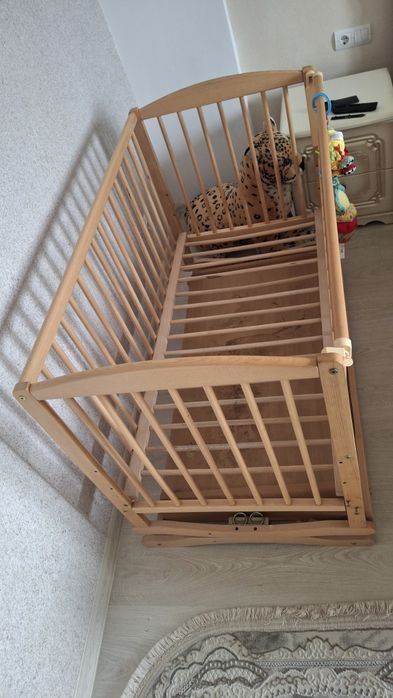 Дитяче ліжко ящиком Twins Еліт від українського виробника гармонійно в