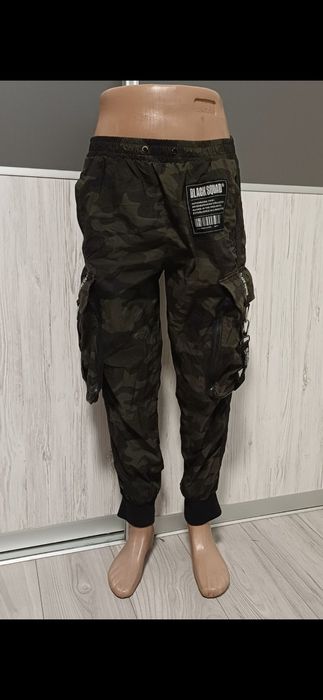 Стильні карго-джогери “Black Squad” | Камуфляж