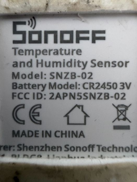 Sonoff Temperature and Humidity sensor
