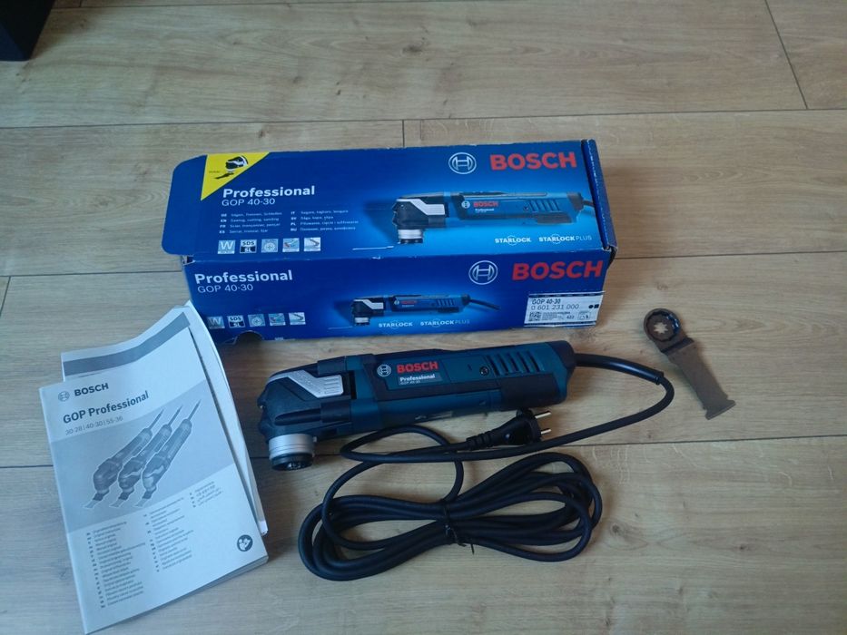 Nowe narzędzie wielofunkcyjne Bosch GOP  40-30 Professional multitool