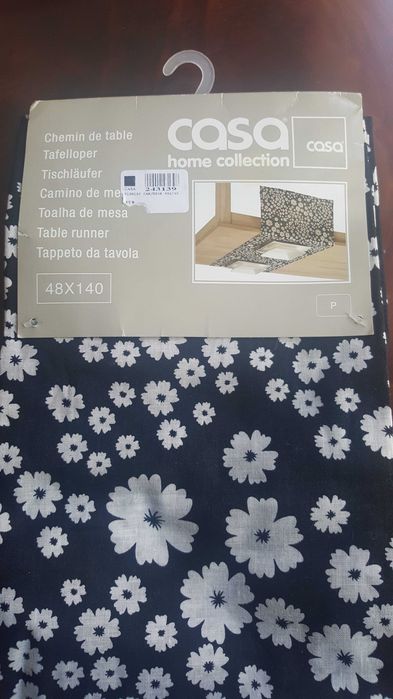 Par de Toalhas de mesa, table runner, chemin de table, da CASA