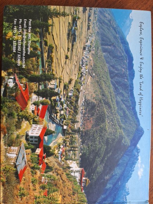 Livro viagem ao Butão - Buthan