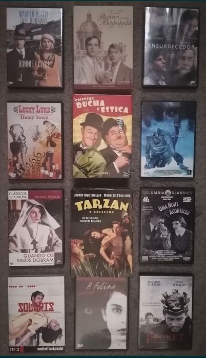 Lote 163 DVD's Originais (LOTE 44)