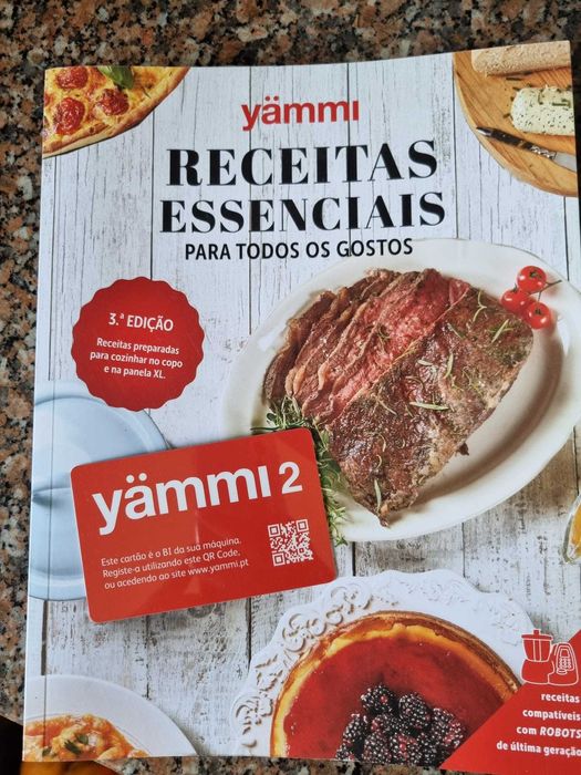 Robô de Cozinha YÄMMI 2 XL + Bandeja + Livro de Receitas, com garantia