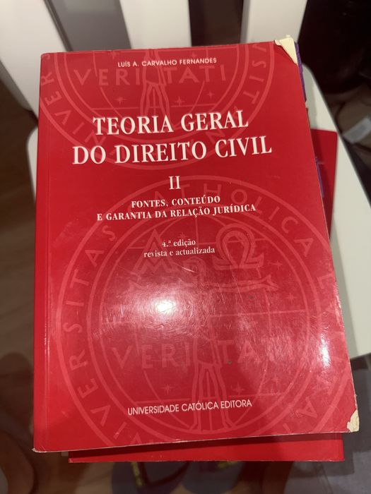 Teoria geral direito civil - luis carvalho fernandes