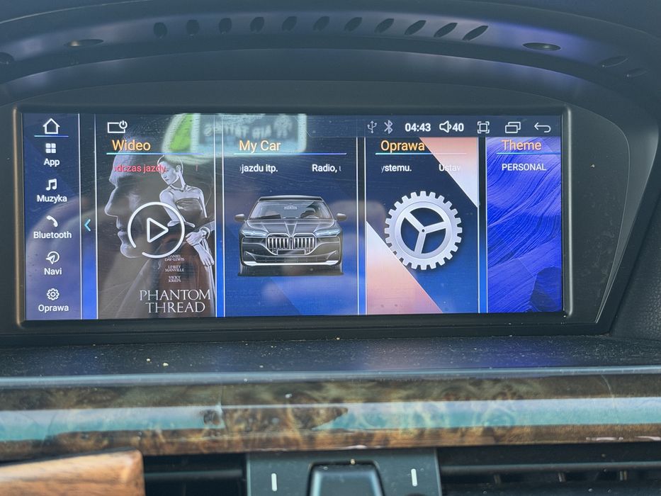 Radio android BMW E 60