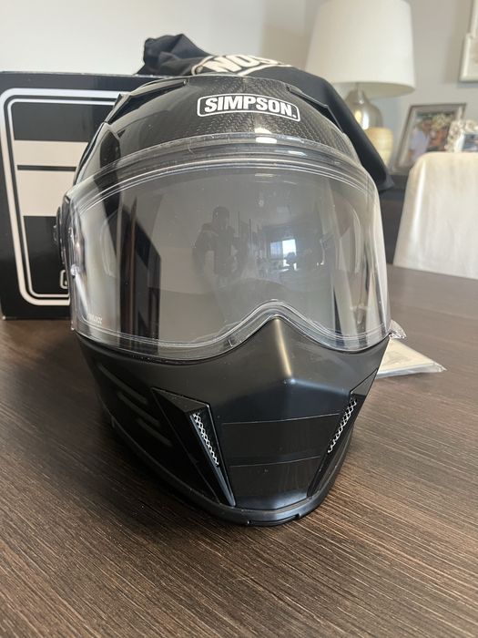 Capacete Simpson Darksome Carbon