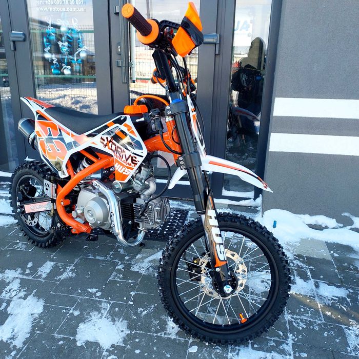 Пітбайк Exdrive FOX 110cc 14/12, автомат, 7к.с. шв.50км/год доставка