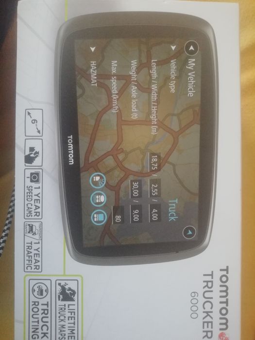 GPS tomtom trucker 6000