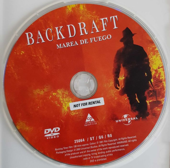 Ognisty podmuch - DVD