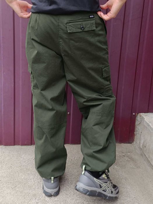 Hugo Boss Prime Cargo Pants Men's L - Military Green