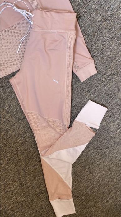 Костюм пума , легинсы и лонгслив Puma