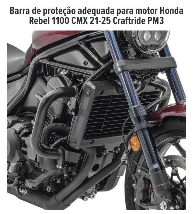 Crash bars pra Honda Rebel