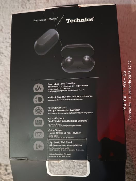 Technics AZ 70 -słuchawki bezprzewodowe